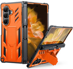 Samsung Z Fold 8 Ultra/Z Fold 7 Phone Case: Military Grade Shockproof with Built-in Screen Protector and Kickstand