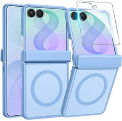Samsung Z Flip 8 Phone Case: Matte Magnetic Charging Shockproof Magsafe Support Phone Case