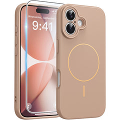 iPhone 17 Phone Case: Magsafe Integrated Silicone Phone Cases with Military Grade Shockproof Protective Cover