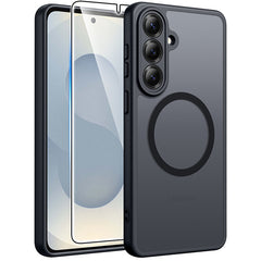 Samsung Galaxy S26 Case: Strong Magnetic Translucent Matte Slim Shockproof Protective Drop Full Protection Phone Cover