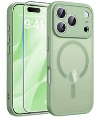 iPhone 17 Pro Case: Strong Magnetic Translucent Matte Slim Shockproof Protective Drop Full Protection Phone Cover