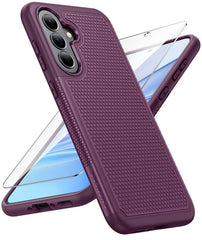 Samsung Galaxy A37 Shock Protection Cell Phone Case Sturdy Cover with Non-Slip Texture