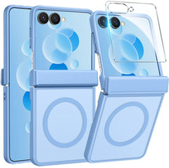 Samsung Z Flip 8 Phone Case: Magnetic Charging Anti Yellowing Shockproof Magsafe Support Phone Case