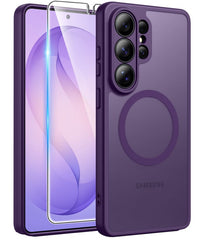 Samsung Galaxy S26 Ultra Case: Strong Magnetic Translucent Matte Slim Shockproof Protective Drop Full Protection Phone Cover