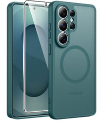 Samsung Galaxy S26 Ultra Case: Strong Magnetic Translucent Matte Slim Shockproof Protective Drop Full Protection Phone Cover