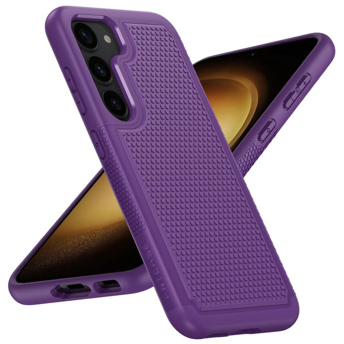 Galaxy S23 Case: Dual Layer Heavy Duty Cell Phone Protective Cover Shockproof Rugged with Non-Slip Textured FNTCASE OFFICIAL Galaxy S23 Case: Dual Layer Heavy Duty Cell Phone Protective Cover Shockproof Rugged with Non-Slip Textured FNTCASE OFFICIAL