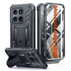 Motorola Edge 2026 Phone Case: Military Grade Shockproof with Built-in Screen Protector and Kickstand