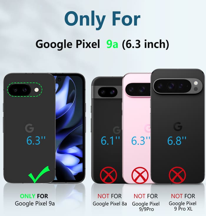 FNTCASE Custodia per Google Pixel 9A: custodia per cellulare robusta di FNTCASE Custodia per Google Pixel 9A: custodia per cellulare robusta di
