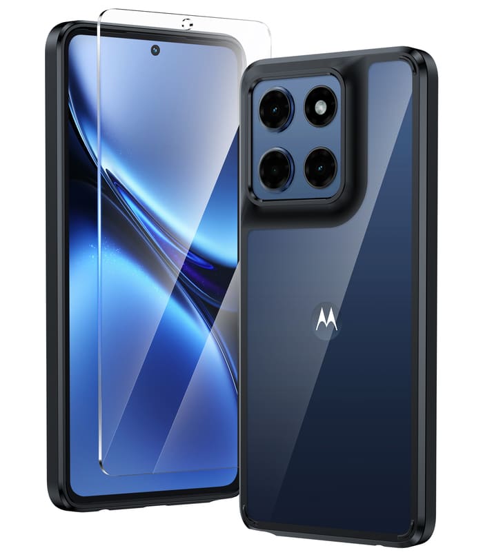 FNTCASE for Moto G Stylus 5G 2025 inch Clear Case: Wireless