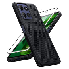 FNTCASE Für Moto G Power 5G 2025 6,8 Zoll Stoßschutz-Handyhülle Robuste Abdeckung mit Rutschfester Textur 