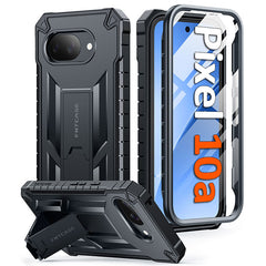 Google Pixel 10A Phone Case: Military Grade Shockproof with Built-in Screen Protector and Kickstand