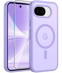 Google Pixel 10A Phone Case: Magnetic Translucent Matte Shockproof Slim Phone Cover - Military Grade Drop Proof Hard Back Anti-Fingerprint Protective Case