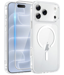 iPhone 18 Pro Clear Case: Magnetic Charging Shockproof Magsafe Support