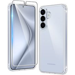 Samsung Galaxy S26 Plus Clear Phone Case: Wireless Charging Anti Yellowing Shockproof