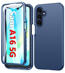 FNTCASE For Samsung Galaxy A16 5G 6.7 inch Phone Case: Protective Silicone Rugged Shockproof Full Protection Slim Dual Layer