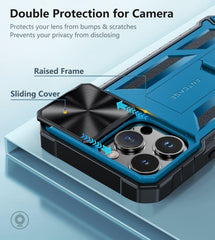 iPhone 15 Pro Max Phone Cover with Slidable Camera Cover