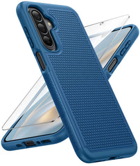 Samsung Galaxy A27 Shock Protection Cell Phone Case Sturdy Cover with Non-Slip Texture