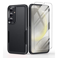 FNTCASE for Samsung Galaxy S25 Plus 5G Phone Case: Protective Phone Cover Dual Layer Military Grade Drop Proof