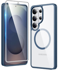 Samsung Galaxy S26 Ultra Clear Magnetic Case - Anti-Yellowing, Magsafe Compatible, Rugged Shockproof Protective Bumper