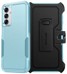 FNTCASE for Galaxy A15 5G Case: Dual Layer Military Grade Drop Protection Phone Cover with Belt-Clip Holster | Rugged Durable Heavy Duty Shockproof Protective Bumper Tough