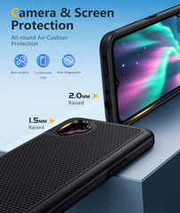 FNTCASE For Samsung Galaxy XCover 7 Pro Shock Protection Cell Phone Case Sturdy Cover with Non-Slip Texture