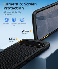 Google Pixel 11/ 11 Pro Matte TPU Case, Screen Protector & Shockproof Non-Slip Cover
