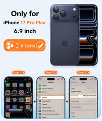 iPhone 17 Pro Max Phone Case: Military Grade Shockproof Protective Magsafe Spliced Colors Design‌