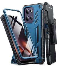 Motorola Moto G Power 5G 2026 6.7 Inch Phone Case: Rugged Protective Phone Case with Belt Clip Holster and Kickstand