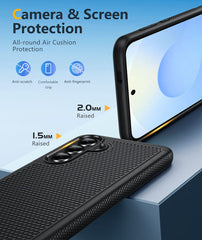 Samsung Galaxy S26 Plus Shock Protection Cell Phone Case Sturdy Cover with Non-Slip Texture