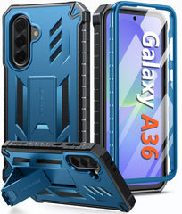 FNTCASE For Samsung Galaxy A36/ A56 5G 6.7 Inch Phone Case: Military Grade Shockproof with Built-in Screen Protector and Kickstand – FNTCASE OFFICIAL FNTCASE For Samsung Galaxy A36/ A56 5G 6.7 Inch Phone Case: Military Grade Shockproof with Built-in Screen Protector and Kickstand – FNTCASE OFFICIAL