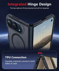 iPhone Duo 2026 Phone Case: Magnetic Charging Shockproof Magsafe Support - Frosted Oil Spray Touch
