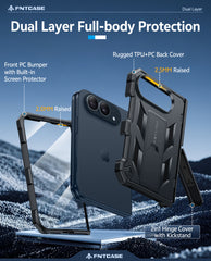 iPhone Duo Case with Built-in Screen Kickstand and Protector