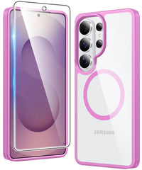 Samsung Galaxy S26 Ultra Clear Magnetic Case - Anti-Yellowing, Magsafe Compatible, Rugged Shockproof Protective Bumper