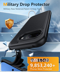 Google Pixel 10A Shock Protection Cell Phone Case Sturdy Cover with Non-Slip Texture