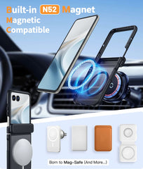 Motorola Razr 2026/ Razr 2025 Phone Case: Magnetic Charging Anti Yellowing Shockproof Magsafe Support Phone Case