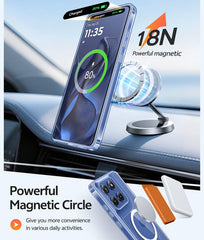 Motorola Edge 2026 Klare Handyhülle: Magnetisches Laden Stoßfest Magsafe-Unterstützung
