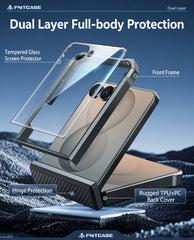 Samsung Z Flip 8 Phone Case: Military Grade Shockproof with Built-in Kickstand, Hinge Protection
