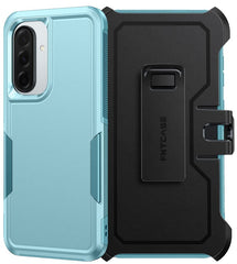 FNTCASE for Samsung Galaxy A36 Case: Dual Layer Military Grade Drop Protection Phone Cover with Belt-Clip Holster | Rugged Durable Heavy Duty Shockproof Protective Bumper Tough