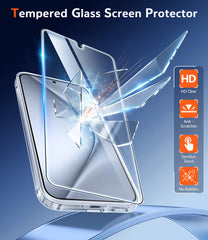 Samsung Galaxy S26 Plus Clear Phone Case: Wireless Charging Anti Yellowing Shockproof