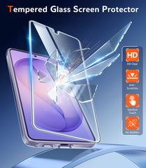 Samsung Galaxy S26 Ultra Clear Phone Case: Wireless Charging Anti Yellowing Shockproof