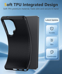 Samsung Galaxy S26 Ultra Shock Protection Cell Phone Case Sturdy Cover with Non-Slip Texture