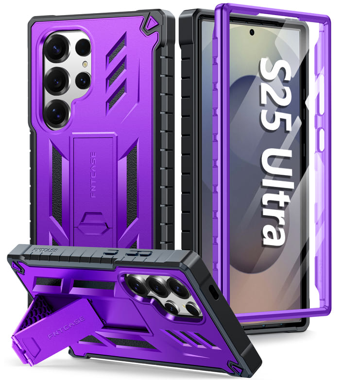 FNTCASE For Samsung Galaxy S25 Ultra inch Phone Case: Military