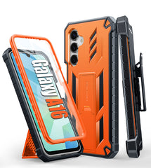 FNTCASE For Samsung Galaxy A16 5G 6.7 inch Phone Case: Rugged Protective Phone Case with Belt Clip Holster and Kickstand