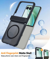 Motorola Razr Ultra 2026 Phone Case: Magnetic Charging Anti Yellowing Shockproof Magsafe Support Phone Case