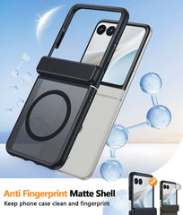 Motorola Razr 2026/ Razr 2025 Phone Case: Magnetic Charging Anti Yellowing Shockproof Magsafe Support Phone Case