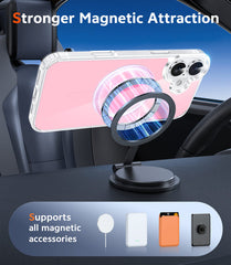 iPhone 17 New Transparent Phone Case: Magnetic Charging Shockproof Magsafe Support