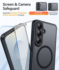 Samsung Galaxy S26 Plus Case: Strong Magnetic Translucent Matte Slim Shockproof Protective Drop Full Protection Phone Cover