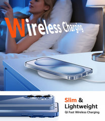 Samsung Galaxy S26 Clear Phone Case: Wireless Charging Anti Yellowing Shockproof