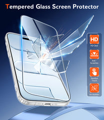 FNTCASE for iPhone 17 Air 6.5 inch Clear Case: Wireless Charging Anti Yellowing Shockproof Phone Case