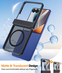 Samsung Z Flip 8 Phone Case: Magnetic Charging Anti Yellowing Shockproof Magsafe Support Phone Case
